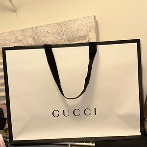 NEW Gucci Paper bag from the store